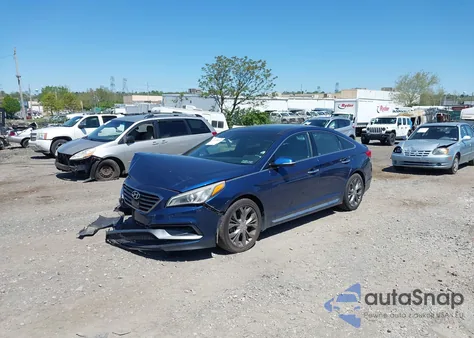 2015 Hyundai Sonata Limited 2.0T from USA, damaged, VIN 5NPE34AB9FH154304